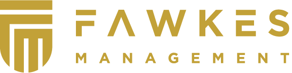 Fawkes Management - Logo - hz - Gold